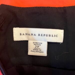 Banana Republic Classic Black Pencil Skirt